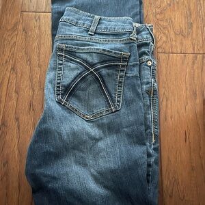 Ariat Women's Boot Cut Jeans in Classic Blue